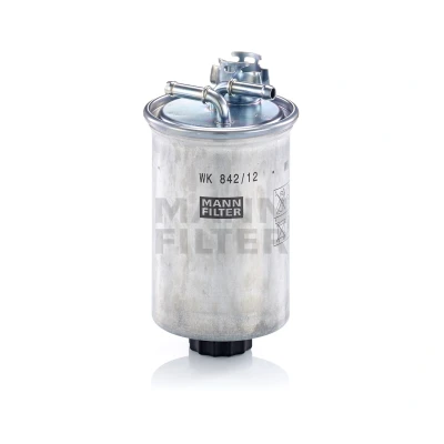 Abbildung von MANN FILTER WK 842/12 x Kraftstofffilter 8 mit Dichtung VOLKSWAGEN: Lupo / 3L, Polo III Schrägheck, SEAT: Arosa