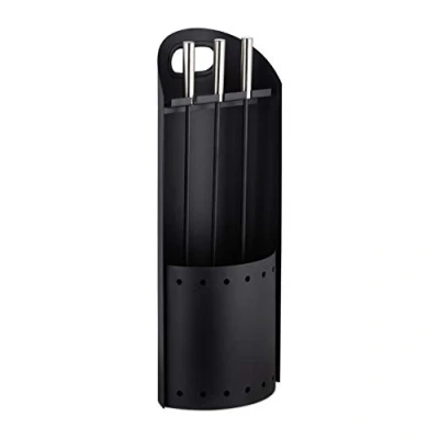 Abbildung von relaxdays Kamingarnitur Kaminbesteck modern 4 teilig