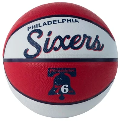 Abbildung von Basketball Wilson Team Retro Philadelphia 76ers Mini Ball