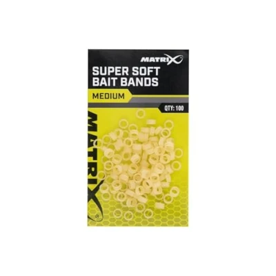 Abbildung von Matrix Super Soft Bait Bands Medium (100 Stück) Kleinmaterial