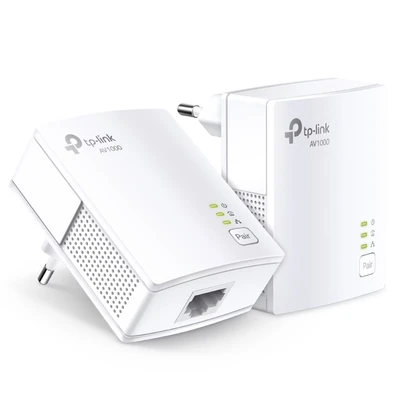 Abbildung von tp link TL PA7019 KIT(DE) AV1000 Powerline 2er Kit WLAN Repeater