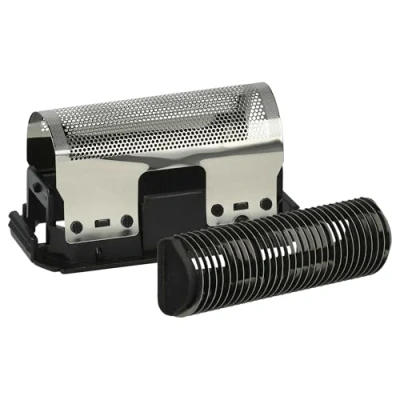 Abbildung von vhbw Kombi Pack 2x Scherteil kompatibel mit Braun Synchron 5211, 5212, 5213, 5235, 5265, 5266, 5533 Elektrorasierer, Folie + Messerblock