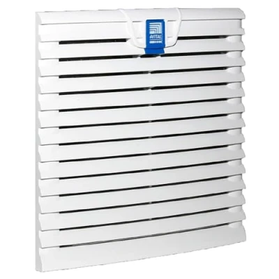 Abbildung von Rittal Lüfterfilter Typ Austrittsfilter für 177 x mm, 224 mm Lüfter, 255 255mm, 25mm, Rahmen Mat.: ABS