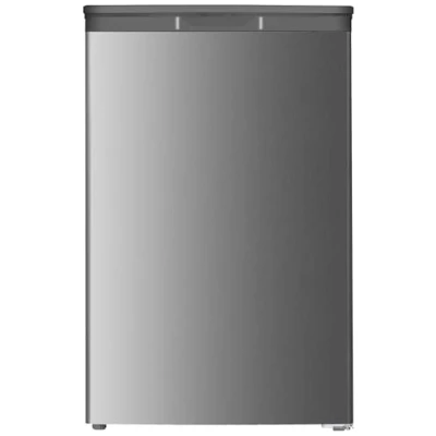 Abbildung von SCHOEPF GS87SBIX Gefrierschrank 85 cm Inox Look 87 L Energieeffizienzklasse B 37 dB 4 Sterne Gefrierfach höhenverstellbare Füße freistehend 84 kWh/Jahr