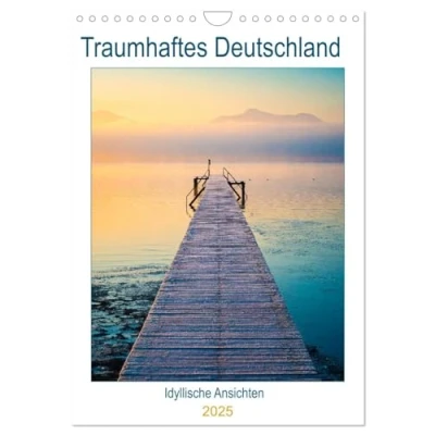 Abbildung von Traumhaftes Deutschland Idyllische Ansichten (Wandkalender 2025 DIN A4 hoch), CALVENDO Monatskalender