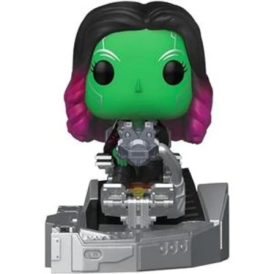 Abbildung von Funko Pop! Marvel Deluxe: Avengers Infinity War Guardians&#039; Ship: Gamora (Special Edition) #1024 Bobble Head Vinyl Figure