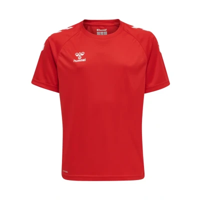 Abbildung von Hummel XK CORE Sport Tshirt für Kinder, Größe: 116, True red