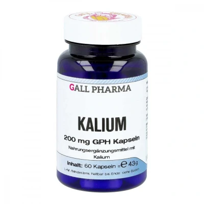 Abbildung von Kalium 200 mg Gph Kapseln