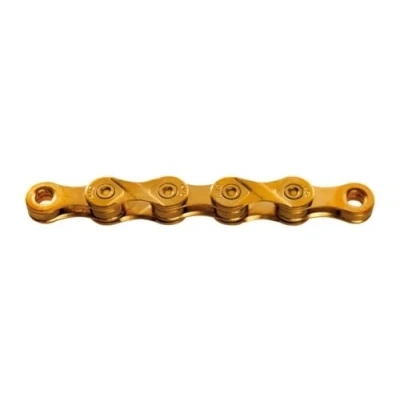 Abbildung von KMC Kette X9 TI N 1/2 X 11/128 Zoll 114 Glieder Gold 9 fach
