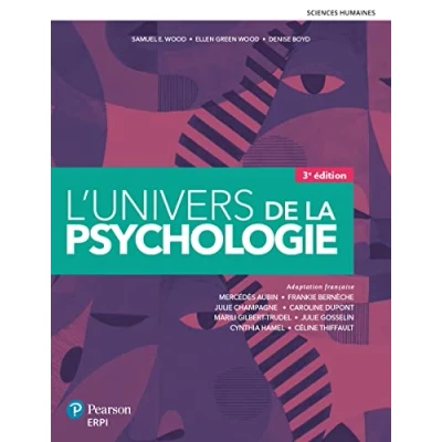 Abbildung von L&#039;univers de la psychologie 3e édition + MonLab: Avec version numérique Etudiant (12 mois)