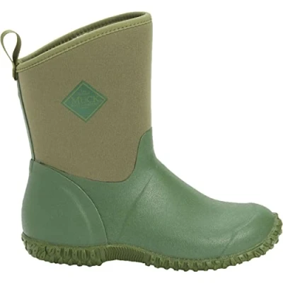 Abbildung von Muck Boot Muckster II Mid Damen Grün/Rosen Druck 39