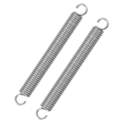 Abbildung von GUNGY Zugfedern mit Haken Edelstahl Zugfeder Spannfeder 150mm Außendurchmesser 16mm Drahtdurchmesser 2,5mm Maximale Zugkraft 19kg 2,5x16x150mm 2 Stück