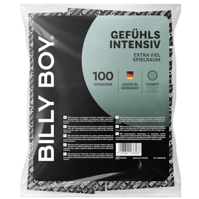 Abbildung von «Gefühlsintensiv» Kondome 100 Stück, anatomisch, 5562 mm (100 Kondome) St