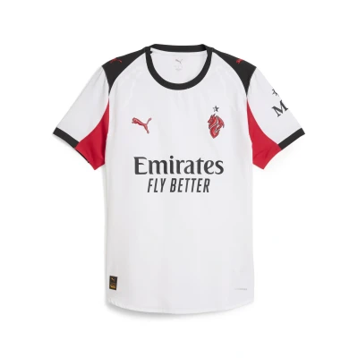 Abbildung von AC Milan 25/26 Authentic Auswärtstrikot Herren PUMA White For All Time Red