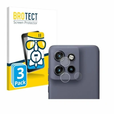 Abbildung von BROTECT Schutzglas für Motorola Edge 50 Neo (NUR Kameraschutz) (3 Stück) Schutzfolie Panzer Folie Glas [Extrem Kratzfest 9H, Anti Fingerprint,