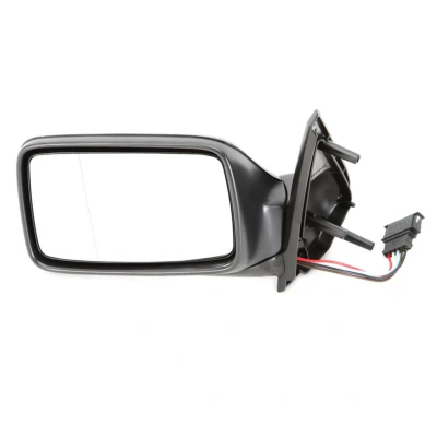 Abbildung von Außenspiegel Tyc 337 0006 links schwarz asphärisch, beheizbar, für elektr.Spiegelverstellung VOLKSWAGEN: GOLF 3, 3 Variant, Vento