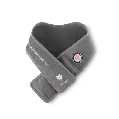 Abbildung von Vulpés Nackenkissen NeckPad Pro Kabelloses beheizbares Nackenkissen, Set, Smartphone Steuerung, Intelligente Funtkionen, Graphen Technology