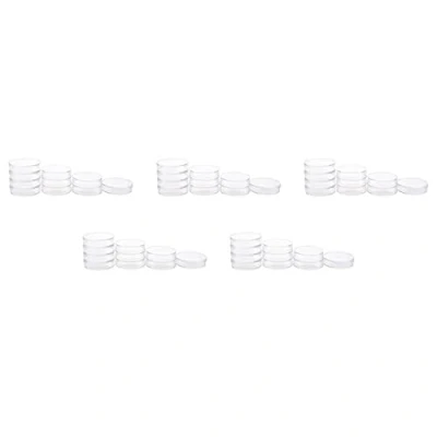 Abbildung von Ficher 50 Stueck Sterile Petrischalen mit Lids Fuer Lab Platte Bakterielle Hefe 55 mm x 15