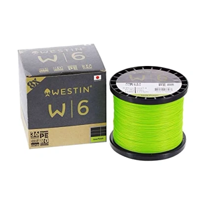 Abbildung von Westin W6 8 Braid Lime Punch Gevlochten Lijn 135m 0,33mm 24,9kg Geflochtene Schnur