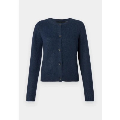 Abbildung von Vero Moda Vmnovah O NECK Button Strickjacke, Damen, Größe: XS, Navy blazer