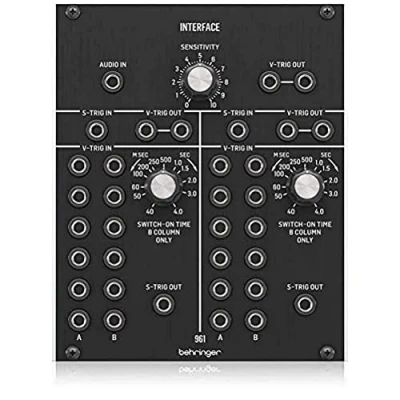 Abbildung von Behringer 961 INTERFACE Legendary Analog Multi Channel Trigger Converter Module für Eurorack