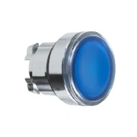 Abbildung von Schneider Electric Druckknopf flach 1 Knopf blau Druckentlastung Stück