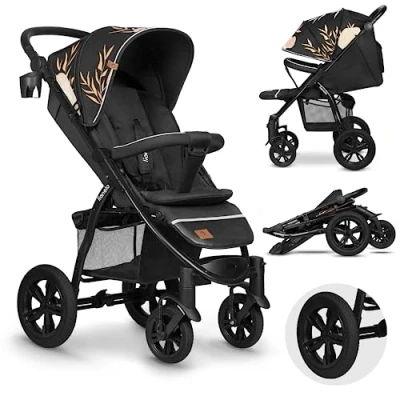 Abbildung von lionelo Kinder Buggy Annet Tour, bis 22 kg 5 Punkt Sicherheitsgurte