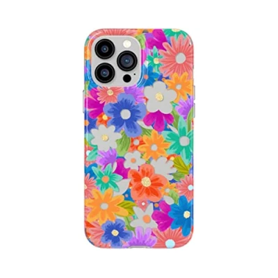 Abbildung von tech21 Evo Art Cutout Flora für iPhone 13 Pro Max Schutzhülle mit exklusivem Artwork und 3,6 m Multi Drop Schutz