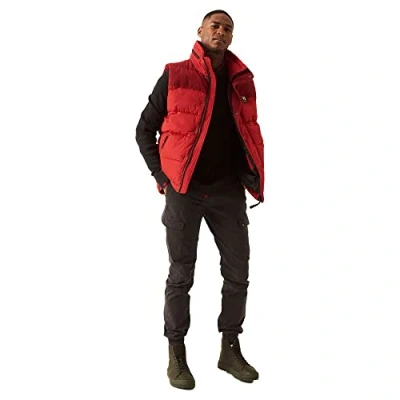 Abbildung von Garcia Herren GJ210909_Men`s Outdoor Bodywarmer Jacke, Cadmium red, S