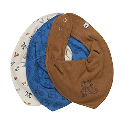 Abbildung von pippi Lätzchen, dreieckig, Unisex Gr. One size, Blau (Vallarta)