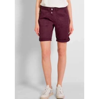 Abbildung von Cecil Shorts, Damen, Größe: 26, Rot