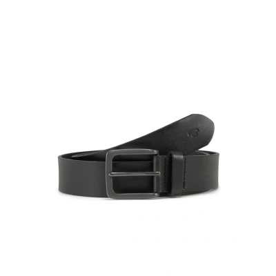 Abbildung von TOM Tailor Ttscott Gürtel, Herren, Größe: 110, Black uni