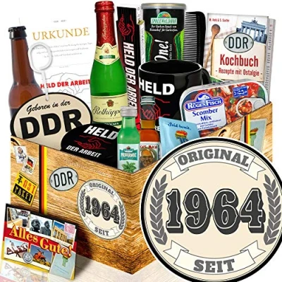 Abbildung von Original seit 1964 + Geschenk 60. Idee Männer DDR