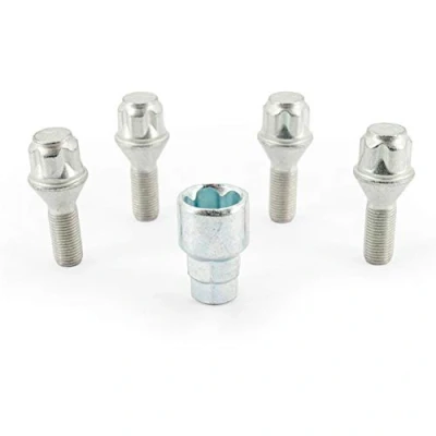 Abbildung von H&amp;R Felgenschloss Set M12x1.25x26mm Kegelbund 4 Schrauben inkl. Adapter