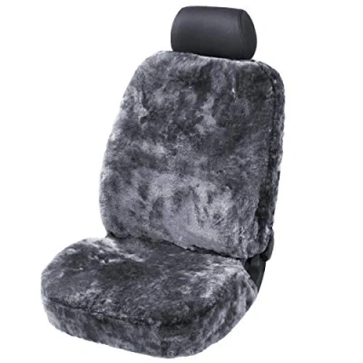 Abbildung von Torrex Autositzbezug aus Lammfell Autositz Sitzbezug mit ABE, Schonbezug 100% Echtfell, 1 tlg., universelle Passform, Seitenairbag kompatibel, wärmeregulierendes Fell