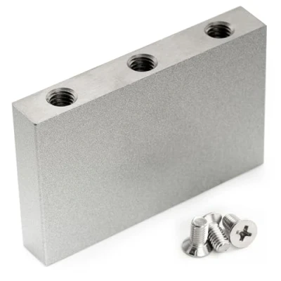 Abbildung von Musiclily Ultra 32mm Massiver Stahl Tremolo Block für Floyd Rose Locking Steg E Gitarre