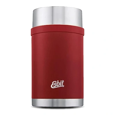 Abbildung von Esbit Thermobehälter Sculptor für Essen Warmhaltebehälter 1000 ml in Burgundy aus Edelstahl warme und kalte Speisen