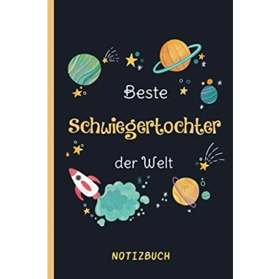 Abbildung von Beste Schwiegertochter der Welt: A5 Notizbuch als Geschenk für eine /punktiert Geschenke zum GeburtstagGeburtstagsgeschenk Kollegin