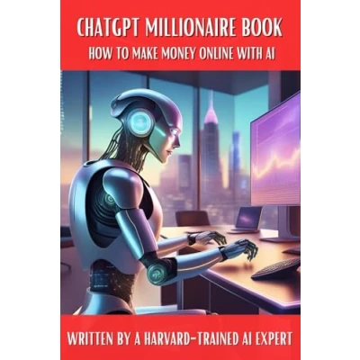 Abbildung von ChatGPT Millionaire Book: How to Make Money Online with AI Written by a Harvard Trained Expert (The Internet Secrets, Band 1)