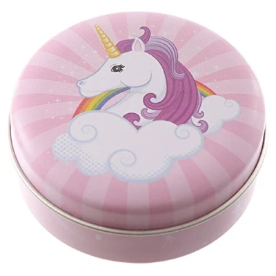 Abbildung von Lipgloss Lucidalabbra in Scatolina Metallo Design Unicorno