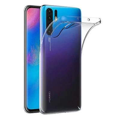 Abbildung von AICEK Hülle Compatible für Huawei P30 Pro Transparent Silikon Schutzhülle Case Clear Durchsichtige TPU Bumper Handyhülle