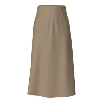 Abbildung von Pieces HIGH Waist Maxirock, Damen, Größe: XS, Fossil