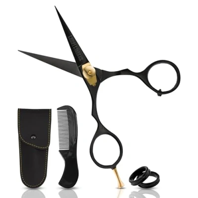 Abbildung von Charlemagne Premium Bartschere Beard Scissors Bartschere, (1 tlg)