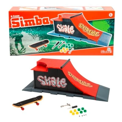 Abbildung von Simba Fingerskateboard Spielzeug Spielwelt Finger Skateboard Rampe Extreme 103304653