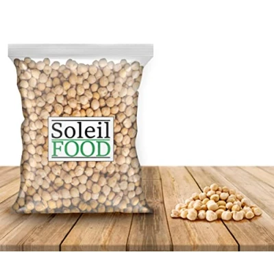 Abbildung von SoleilFOOD 2 kg Kichererbsen getrocknet Hülsenfrüchte feinste Qualität Humus Hummus Gentechnikfrei