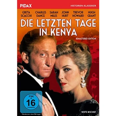 Abbildung von Die letzten Tage in Kenya (White Mischief) Remastered Edition / Spannender Kolonial Krimi mit Starbesetzung (Pidax Film Klassiker)