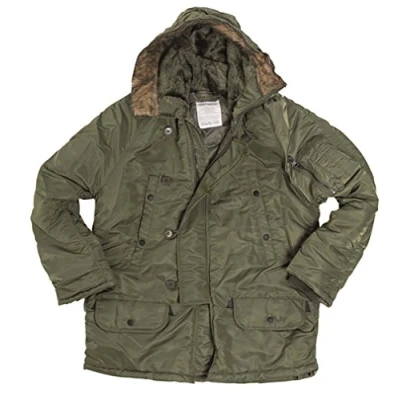 Abbildung von Mil Tec Us N3B Jacke Schwarz 902