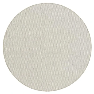 Abbildung von Wollteppich Boho Natur Wool Handgewebter Wollteppich, Wohnzimmer, Schlafzimmer, merinos, rund, Höhe: 10 mm, Handweb Teppich, elegant, zeitloses Design, hochwertig, Kurzflor