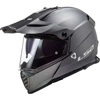 Abbildung von LS2 Herren Pioneer Evo Motorradhelm, Matt Titanium, XS