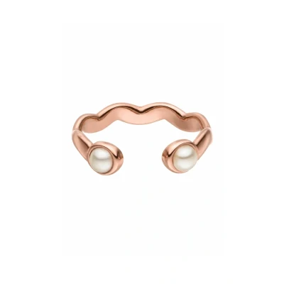 Abbildung von Purelei Dewdrop Ring, Damen, Größe: One Size, Roségoldfarben